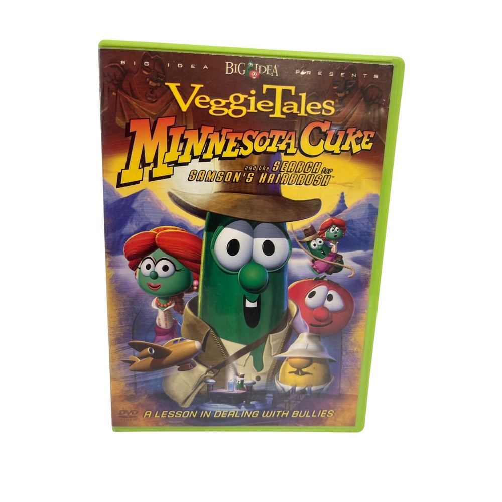 VeggieTales Minnesota Cuke and the Search for Samsons Hairbrush DVD 2005